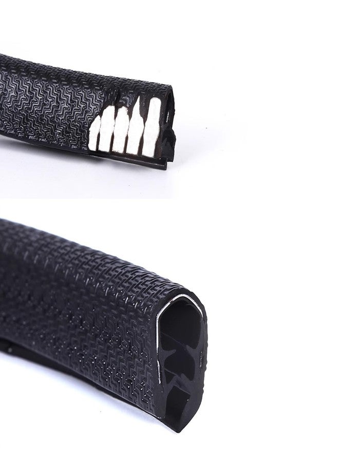 FLMLF Rc Car Body Shell Edge Protection Strip for 1/8 1/10 Tarxxas TRX-4 D90 Crawler Car Axial SCX10 CC01 RC4WD (Black 1M 6X8MM) - Image 4